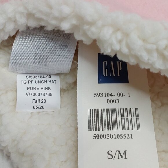'BABY GAP' SHERPA 'ALLY UNICORN' WINTER HAT with EAR COVERAGE - Picture 10 of 15